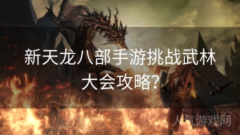 新天龙八部手游挑战武林大会攻略？